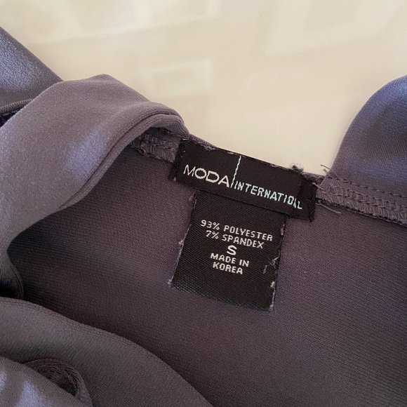 Gray VS Moda International stretchy dress size S - Picture 7 of 8